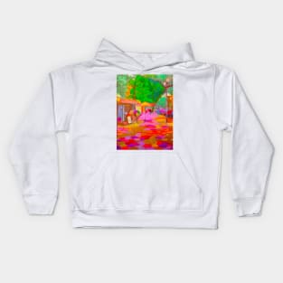 Welcome To The Candy Shop Artwork Kids Hoodie